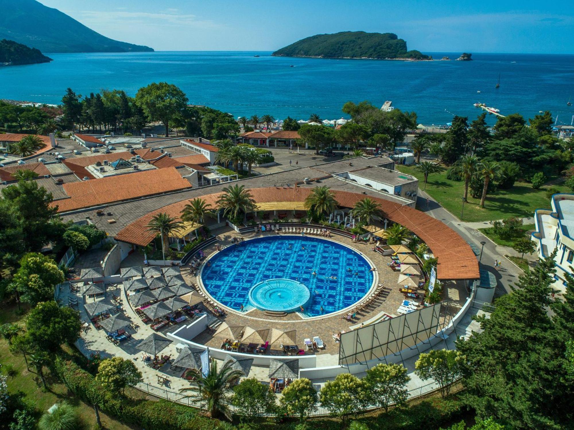Hotel Slovenska Plaza Standard Budva Exterior photo